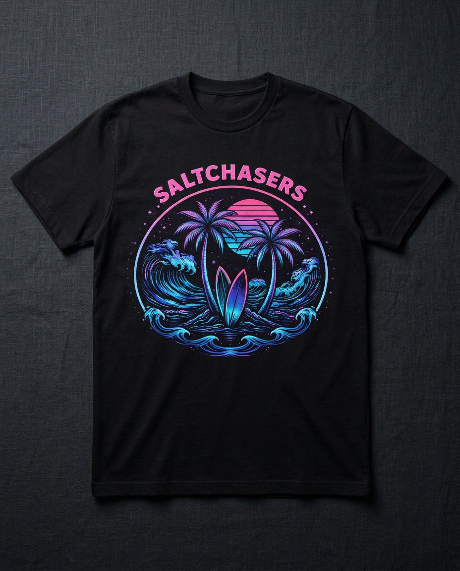Neon Sunset Tee