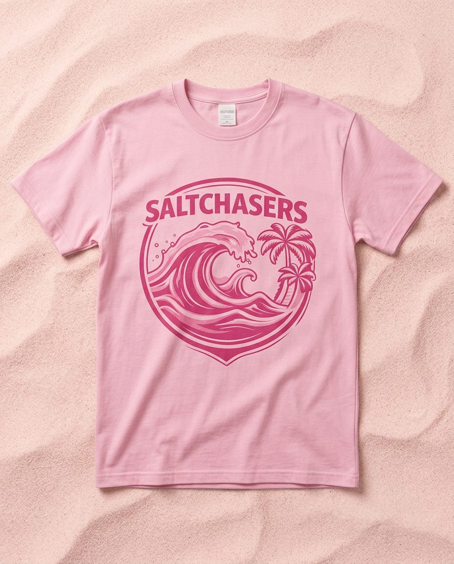 Pink Surf Tee